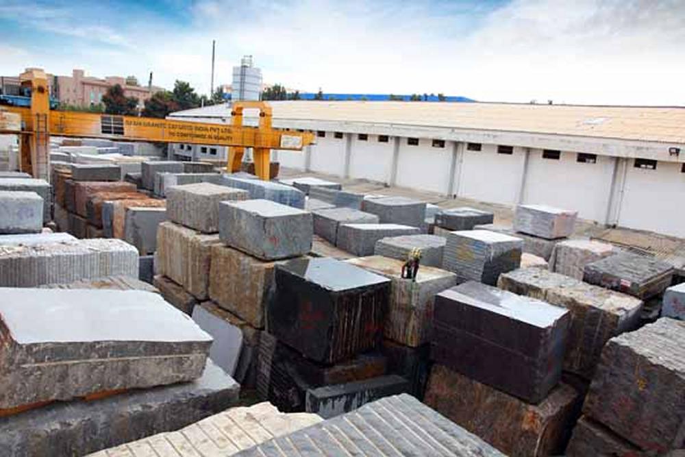 Granite Blocks Stockyard Bengaluru